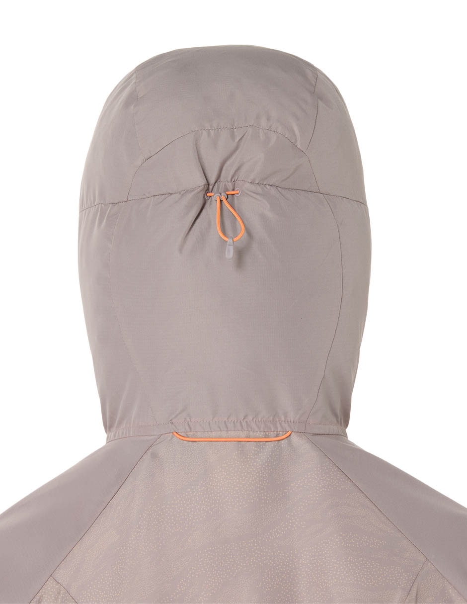 Chamarra impermeable para trail Asics Trail running para mujer