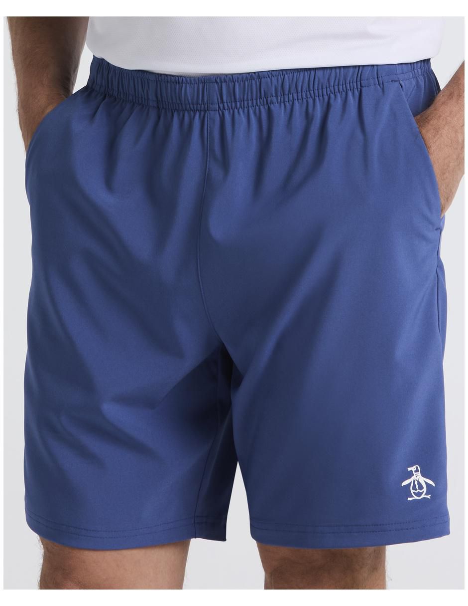 Short con bolsillos para deporte con raqueta hombre