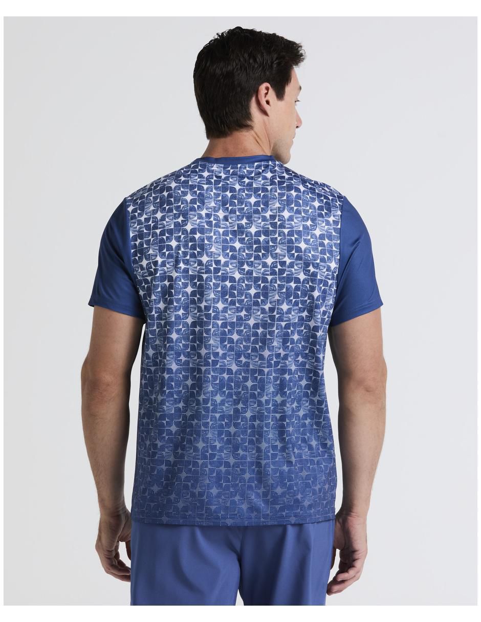Playera deportiva para tennis de hombre