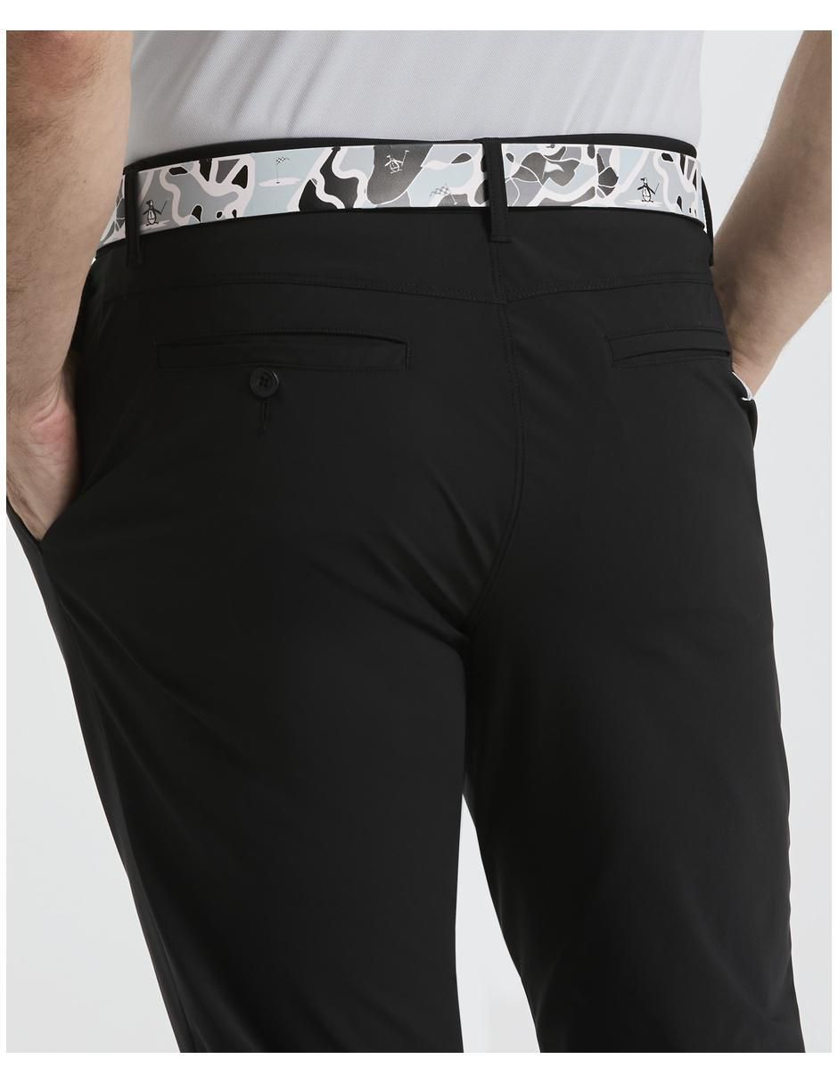 Pantalón easy pant Original Penguin estampado liso para hombre