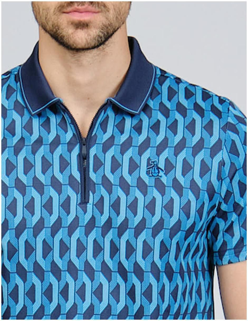 Playera tipo polo golf Original Penguin para hombre