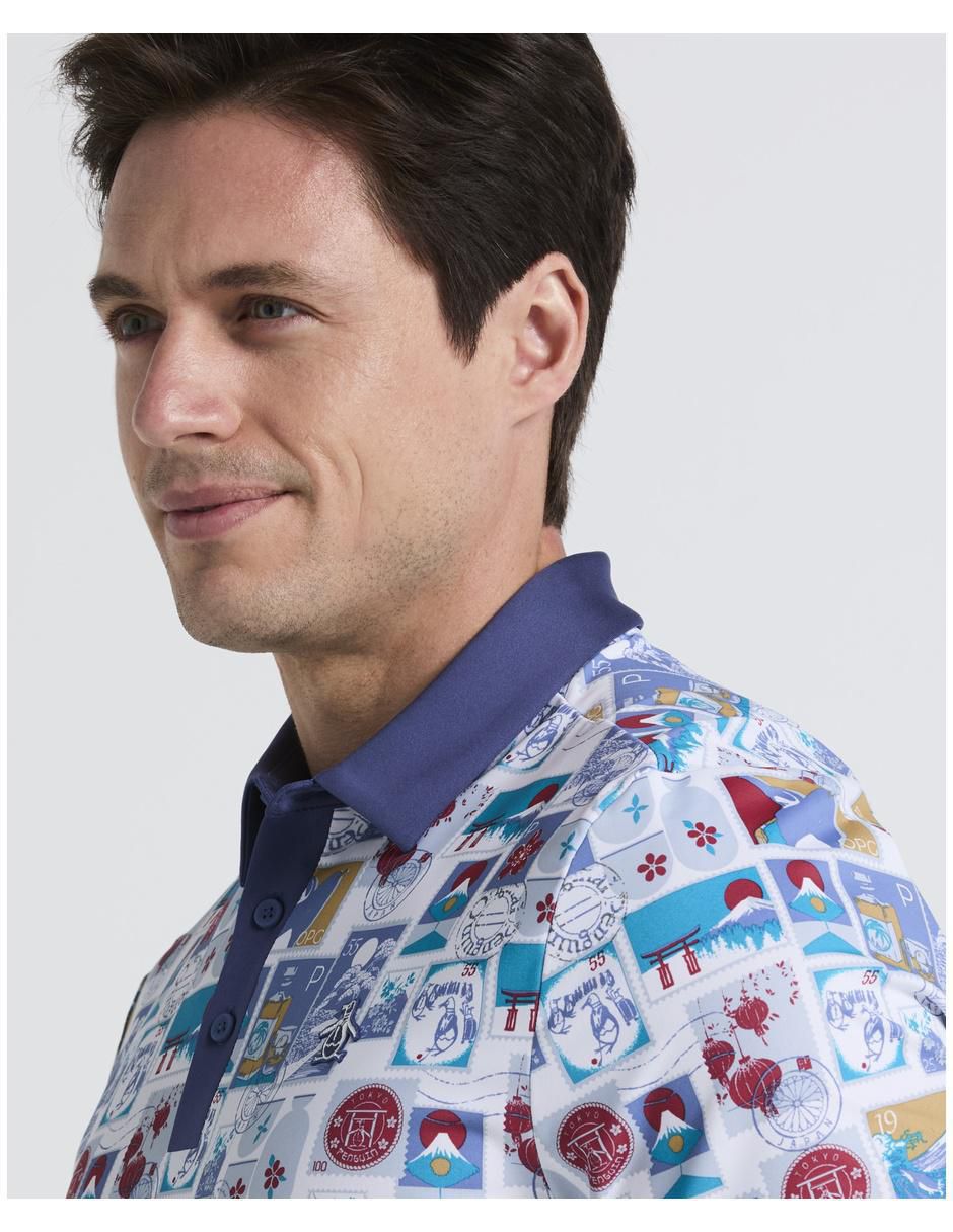 Playera tipo polo golf para hombre