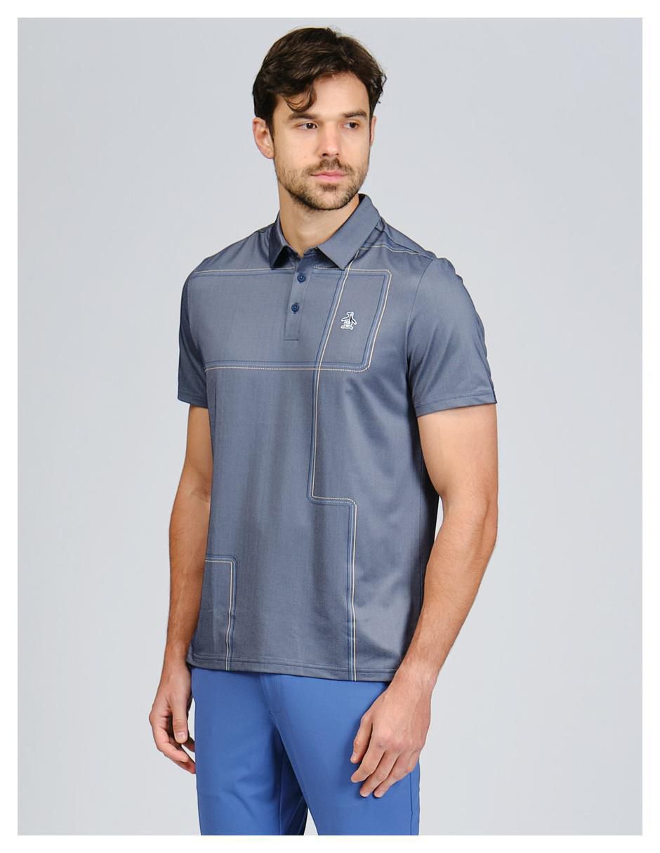 Playera tipo polo golf Original Penguin para hombre