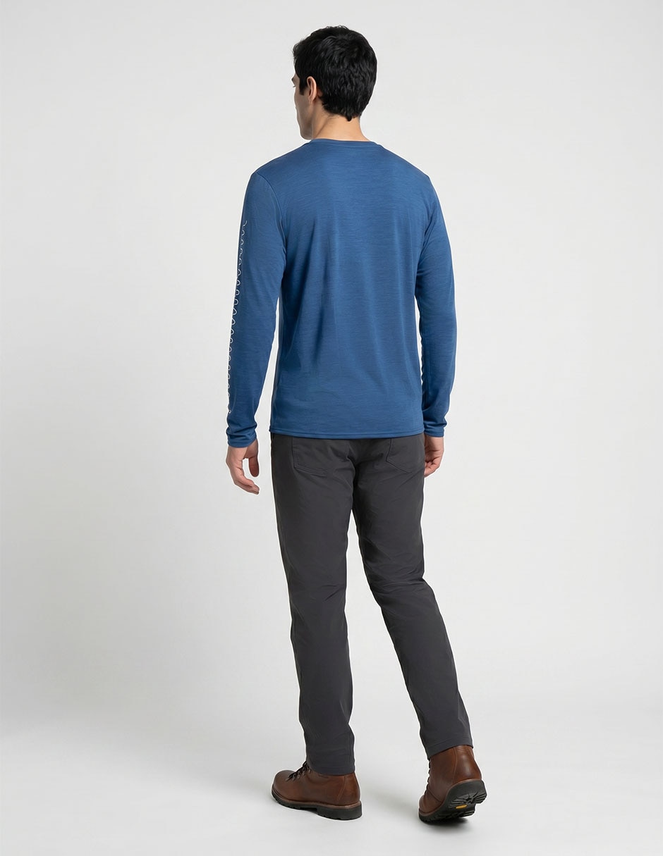 Playera deportiva outdoor Patagonia Strataspire Responsibili-Tee de hombre