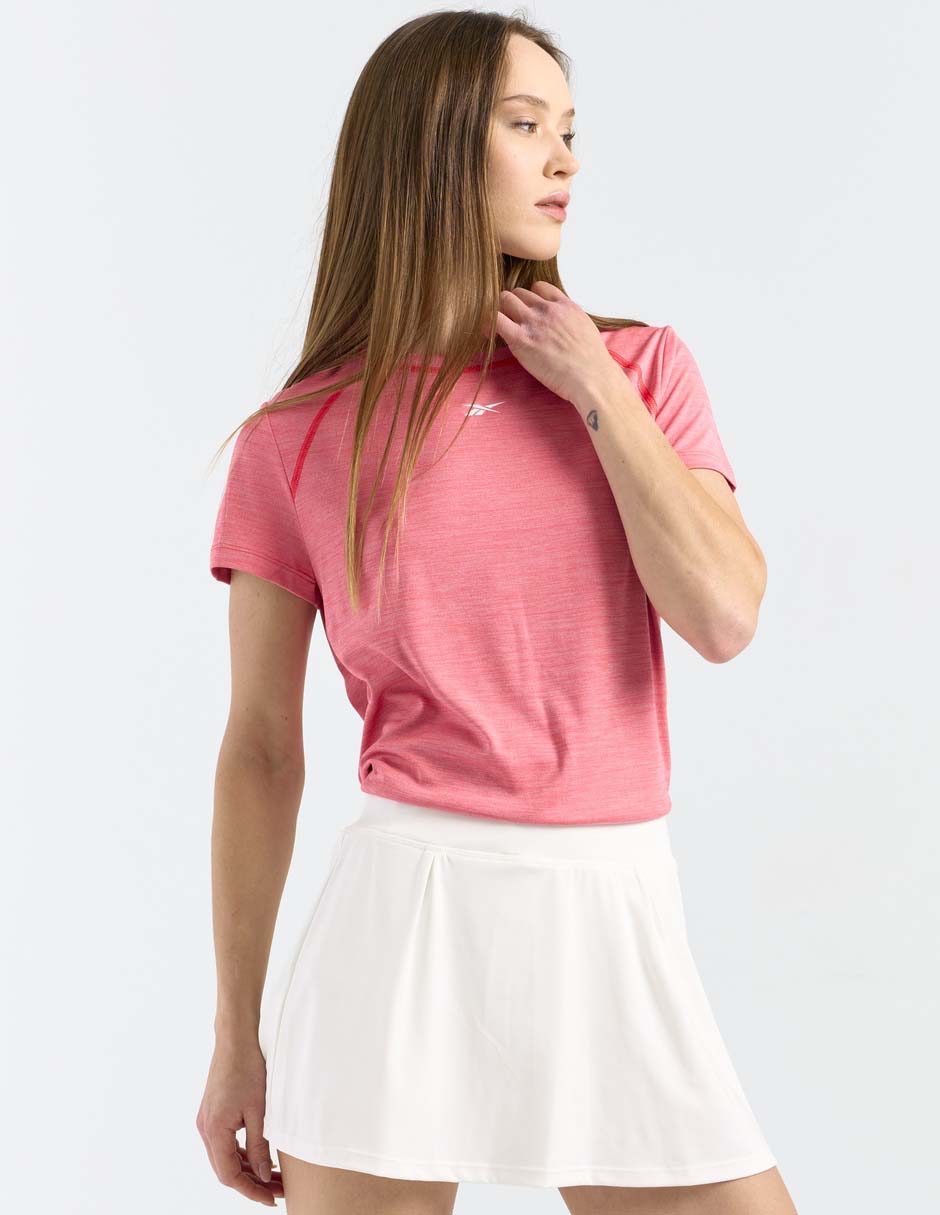 Playera deportiva para entrenamiento Id Core Melange de mujer Playera deportiva para entrenamiento Id Core Melange de mujer