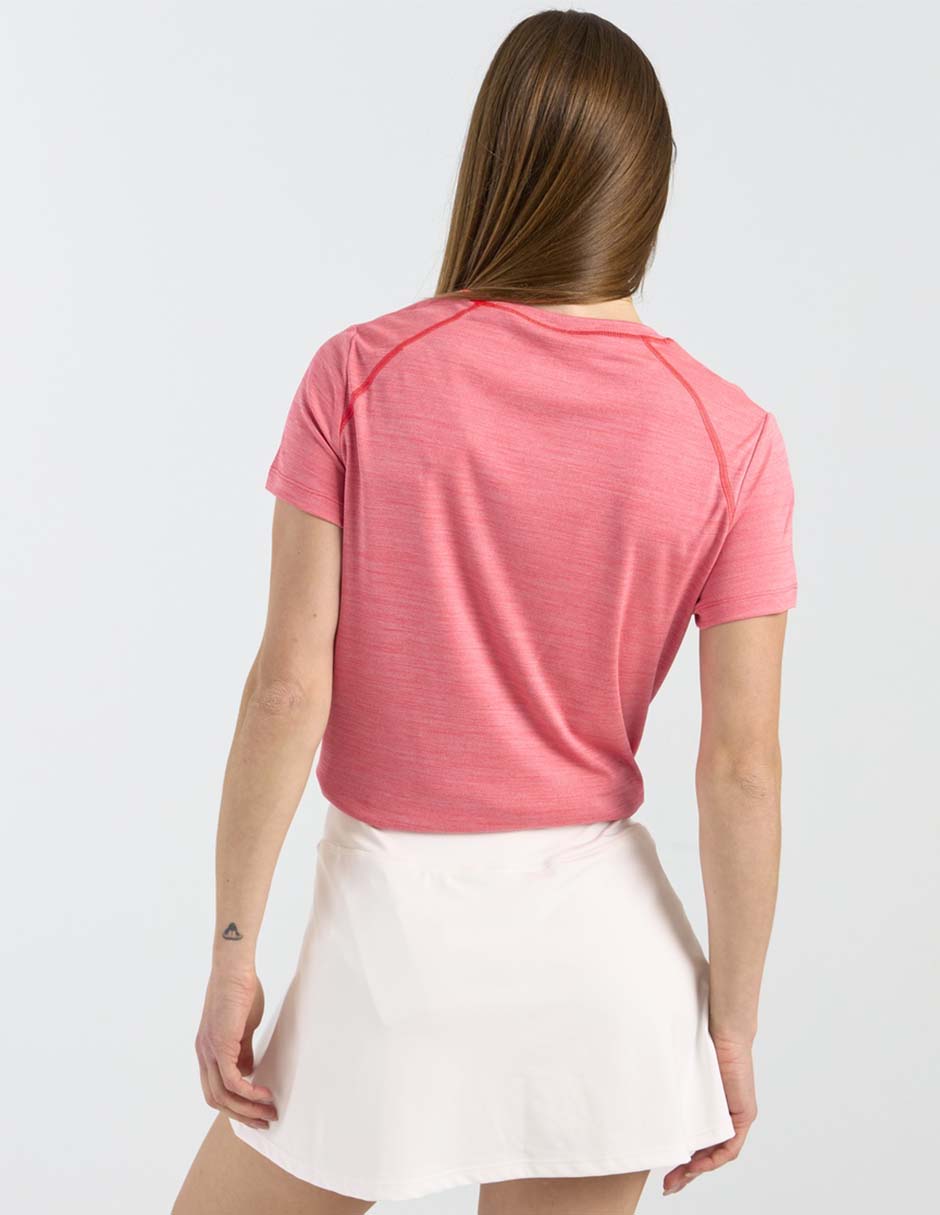 Playera deportiva para entrenamiento Reebok Id Core Melange de mujer