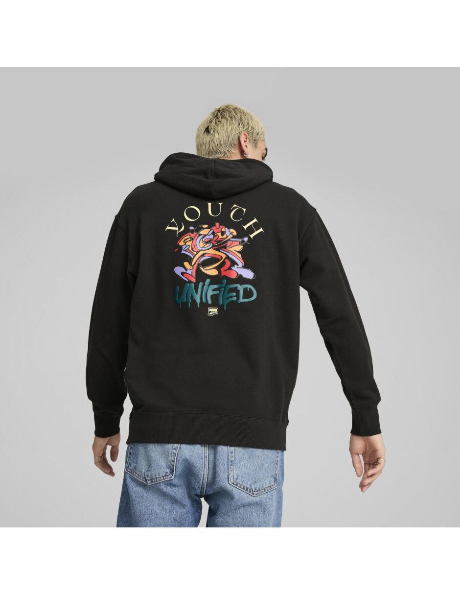 Sudadera casual Downtown con capucha y bolsa para hombre 2