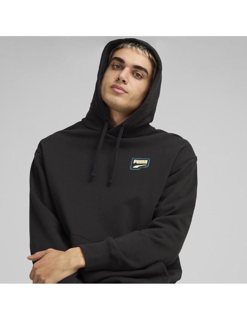 Sudadera casual Downtown con capucha y bolsa para hombre 4