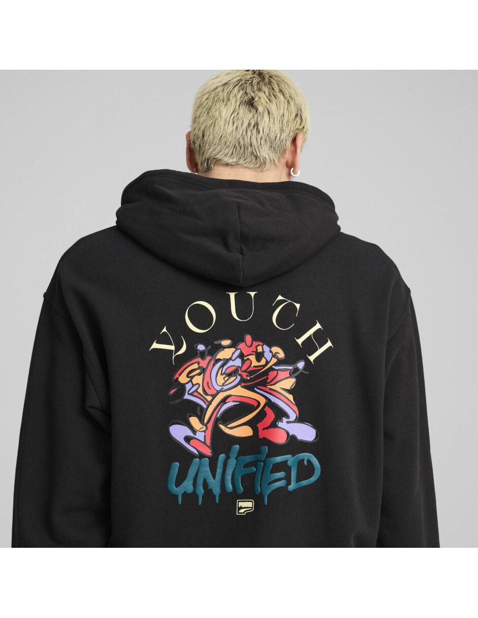 Sudadera casual Downtown con capucha y bolsa para hombre 5