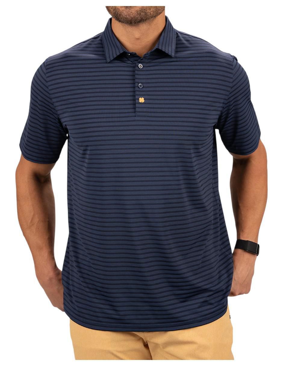 Playera tipo polo casual Black Clover para hombre