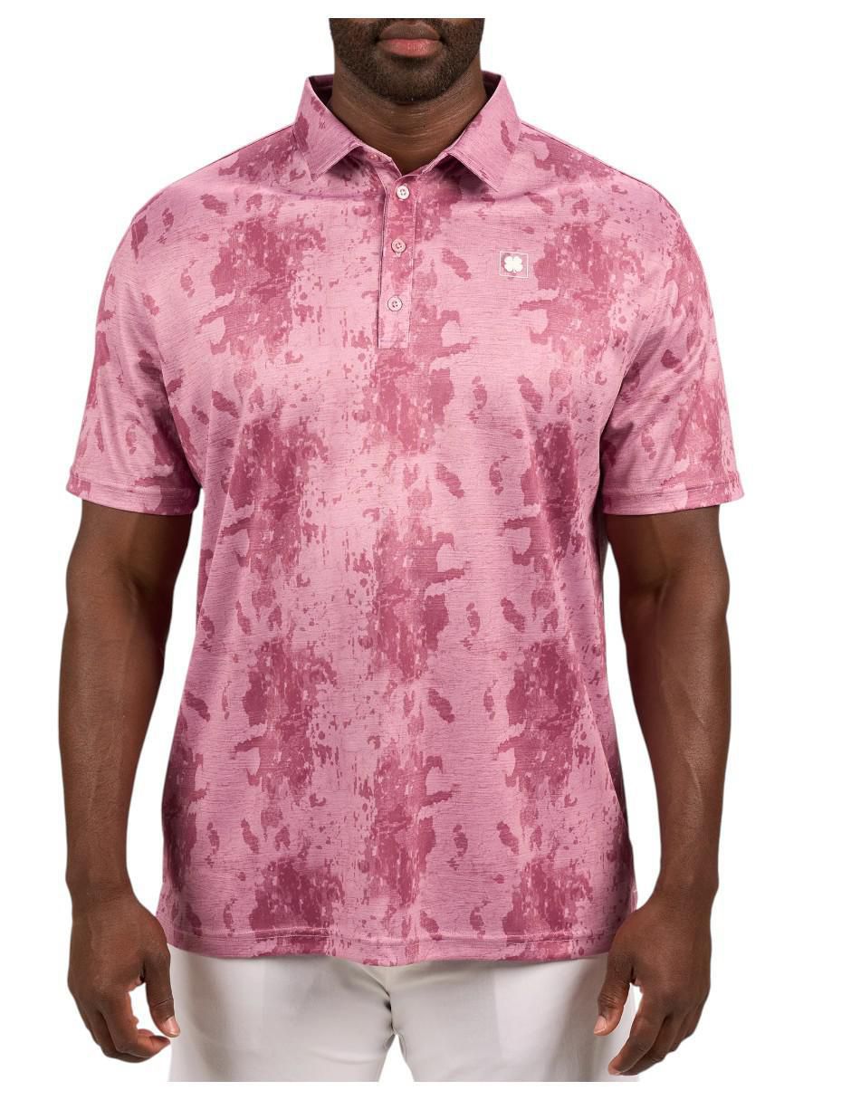 Playera tipo polo casual Black Clover para hombre