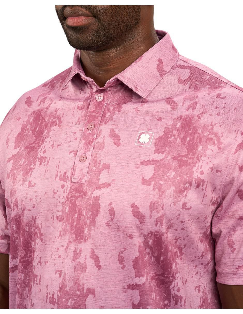 Playera tipo polo casual Black Clover para hombre