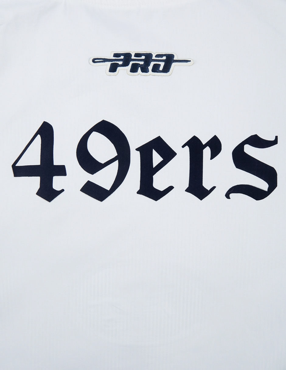 Chamarra para fútbol americano Pro Standard San Francisco 49ers NFL para hombre