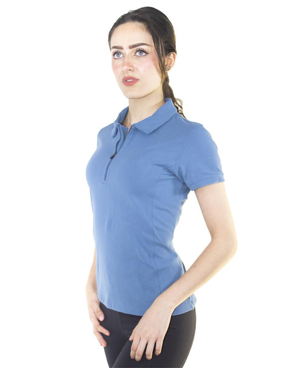 Playera tipo polo para mujer 2