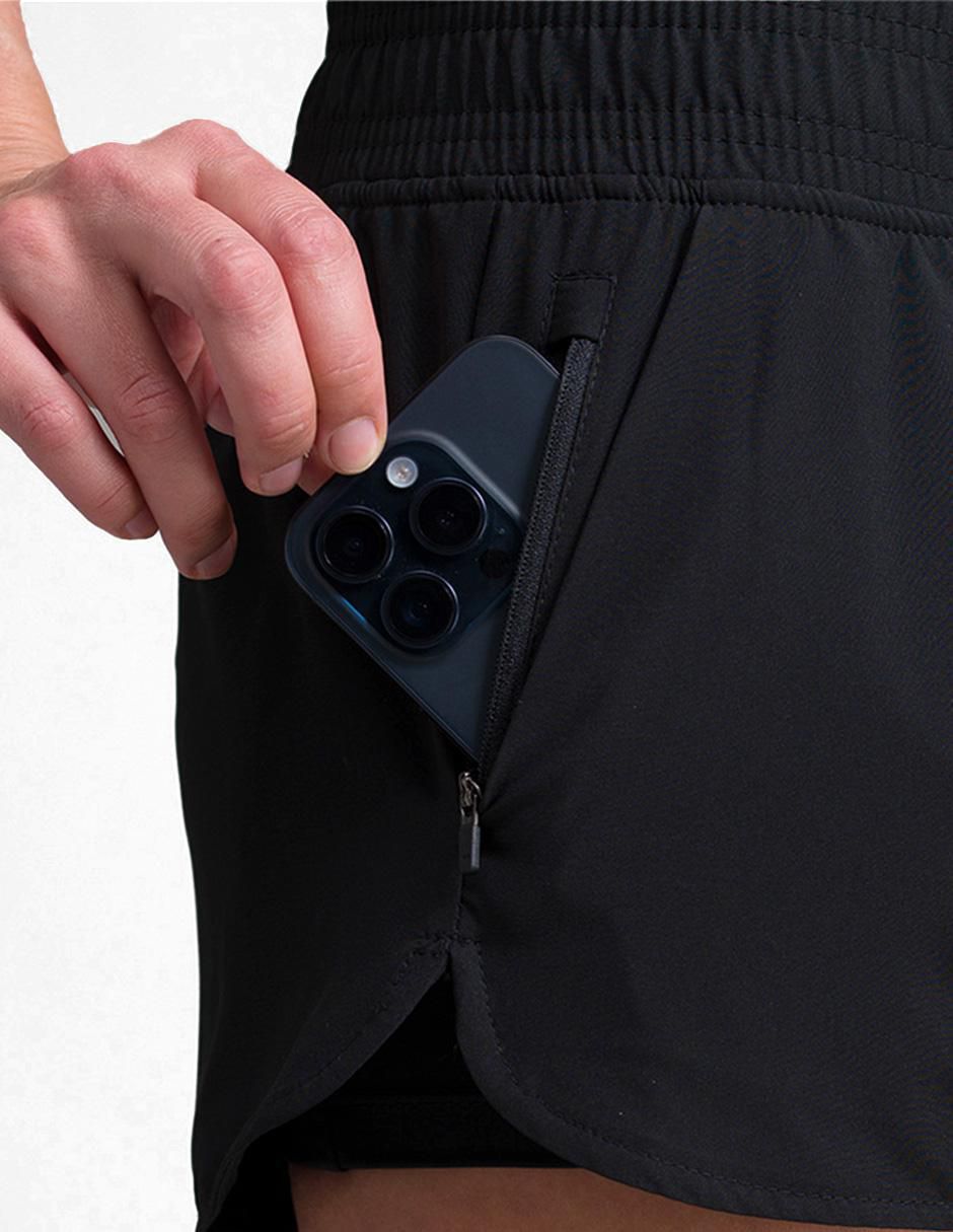 Short bolsa oculta Atlekx para entrenamiento mujer