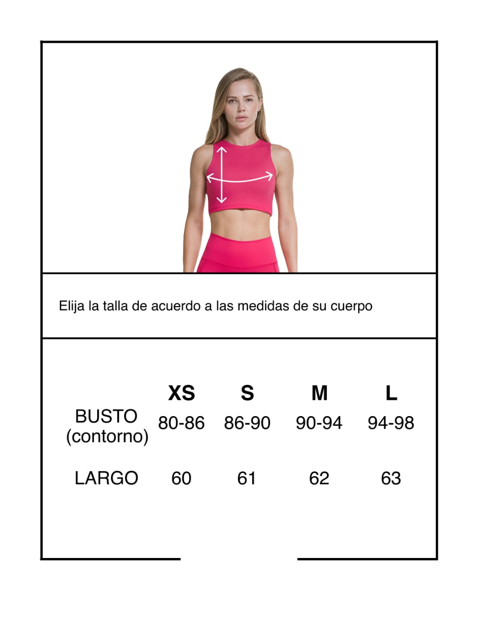 Top deportivo Atlekx para entrenamiento mujer