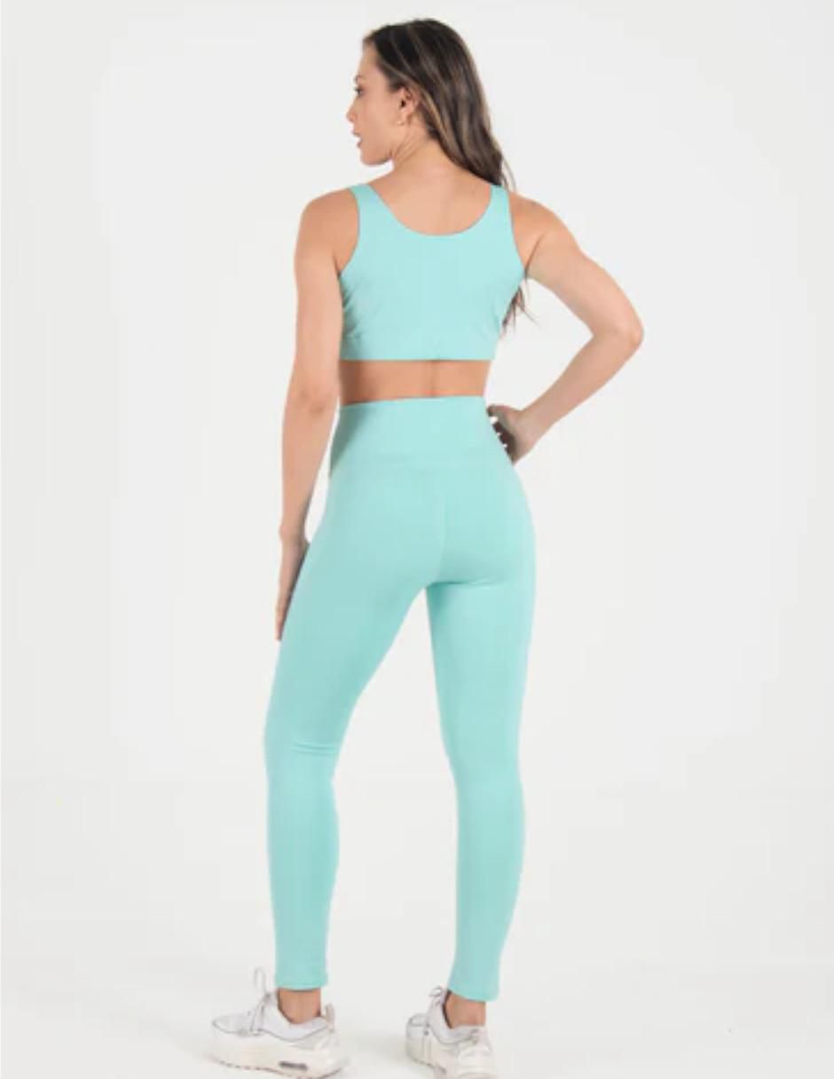 Conjunto deportivo ajustado Oleeve con elástico para mujer