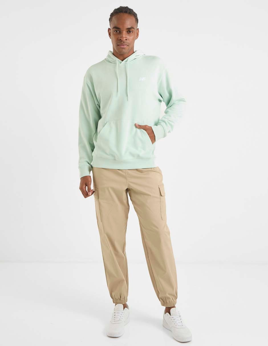 Sudadera New Balance Sport Essentials con capucha y bolsa para hombre