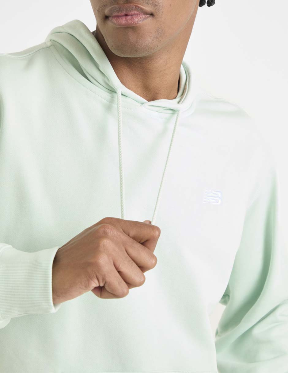 Sudadera New Balance Sport Essentials con capucha y bolsa para hombre