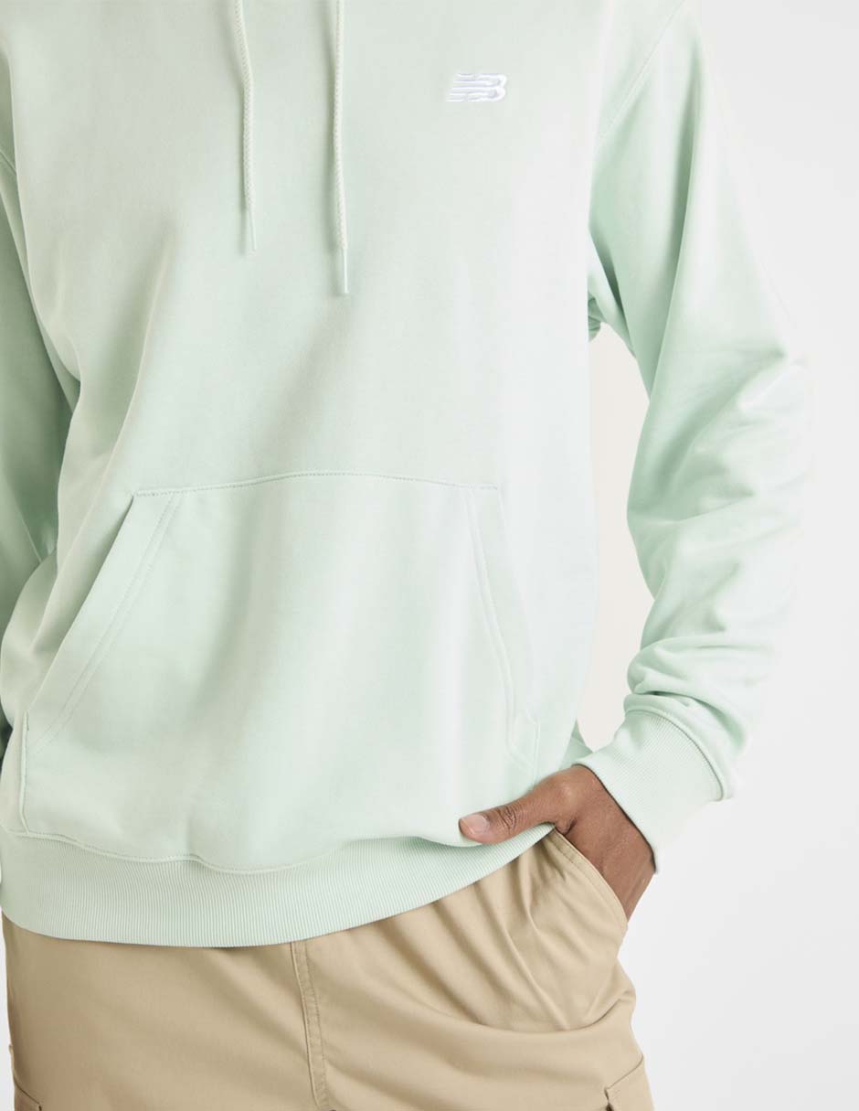 Sudadera New Balance Sport Essentials con capucha y bolsa para hombre