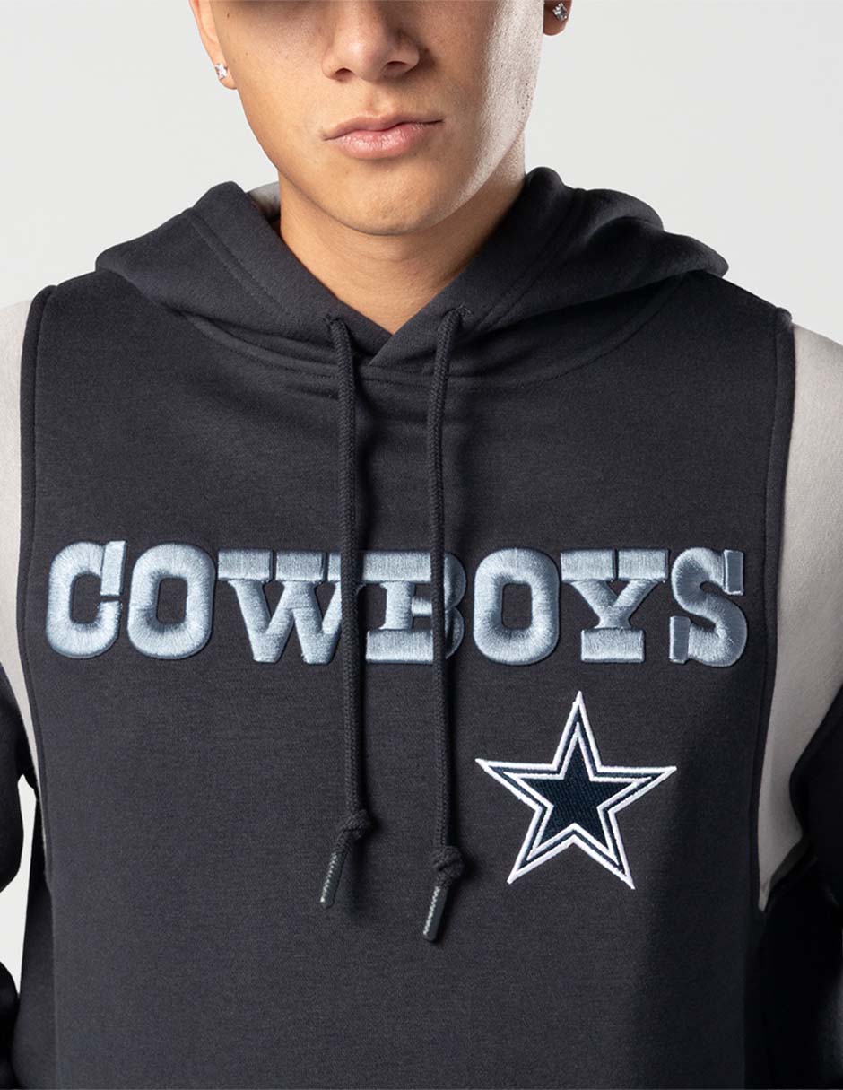 Sudadera para fútbol americano Ne Leisure con capucha y bolsa Dallas Cowboys para hombre 2