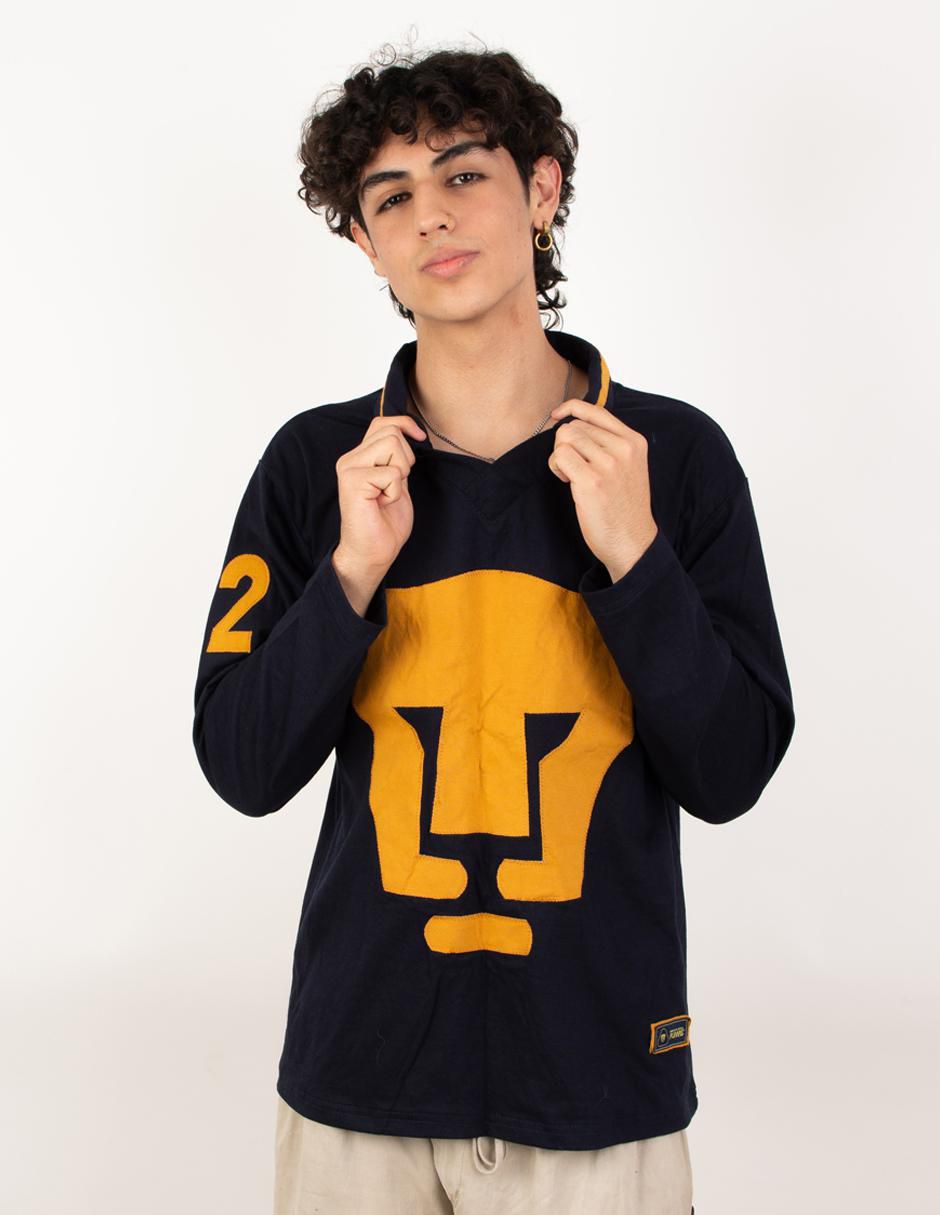 Jersey de Pumas de la UNAM conmemorativo manga larga para hombre