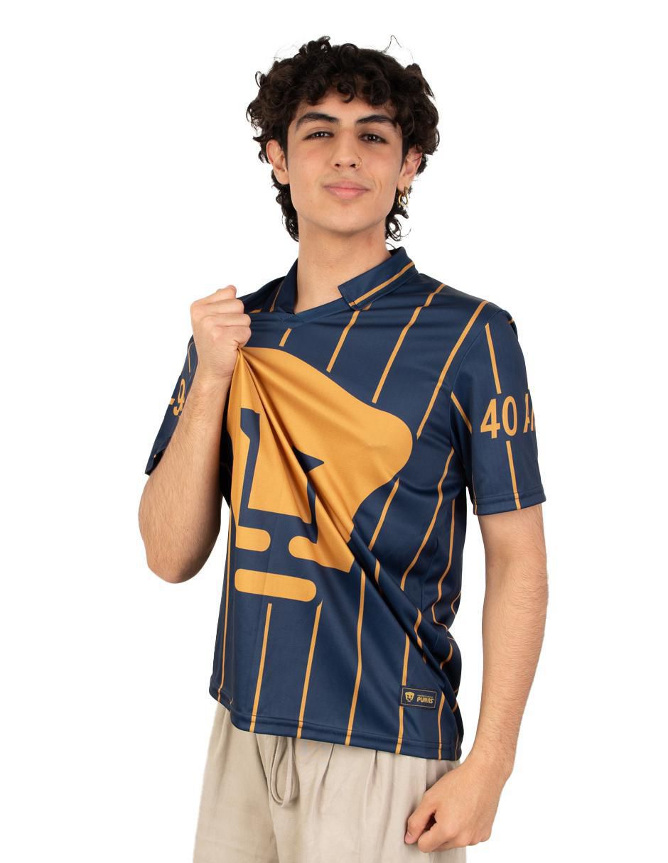 Jersey de Pumas de la UNAM conmemorativo manga larga para hombre 5