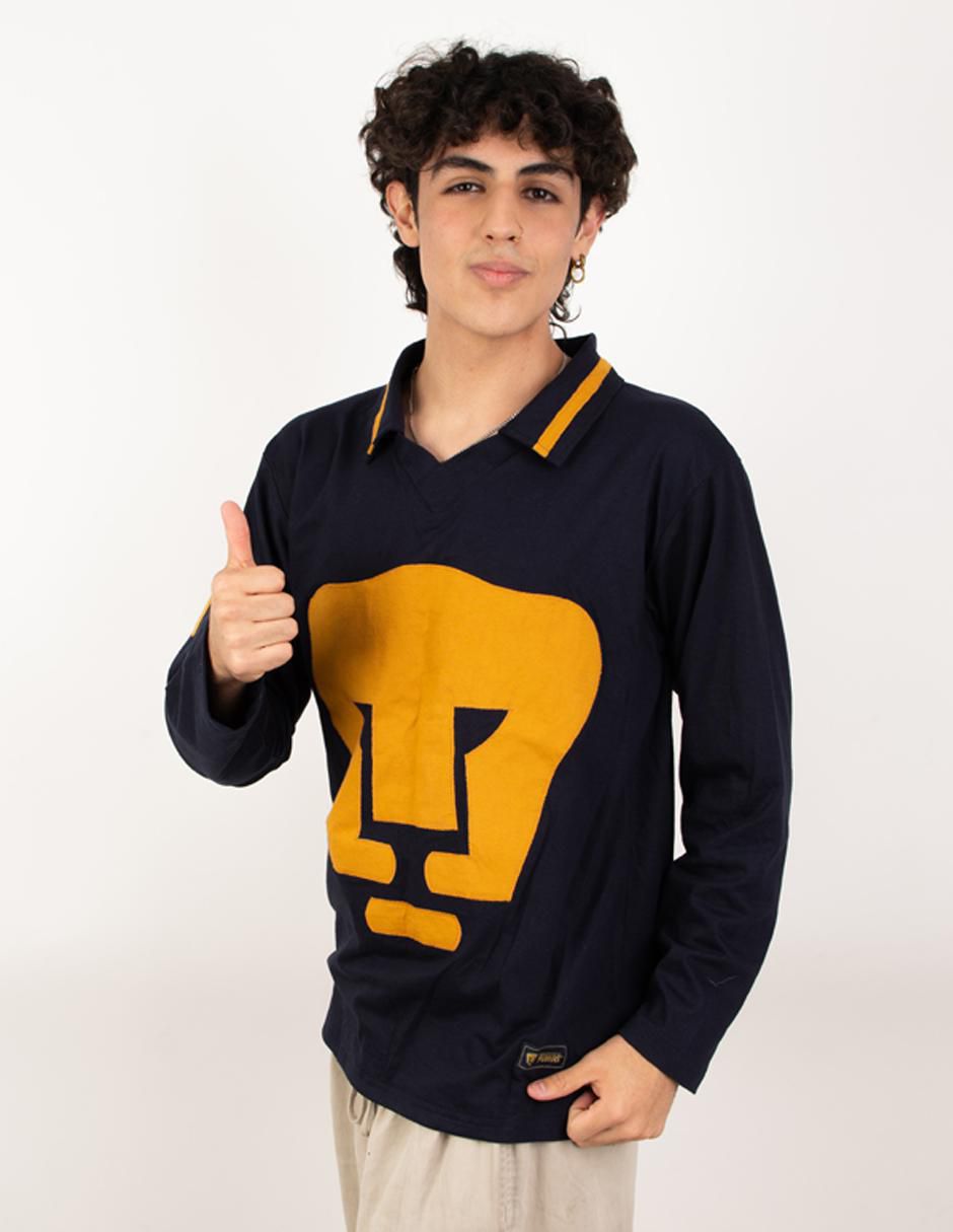 Jersey de Pumas de la UNAM conmemorativo manga larga para hombre