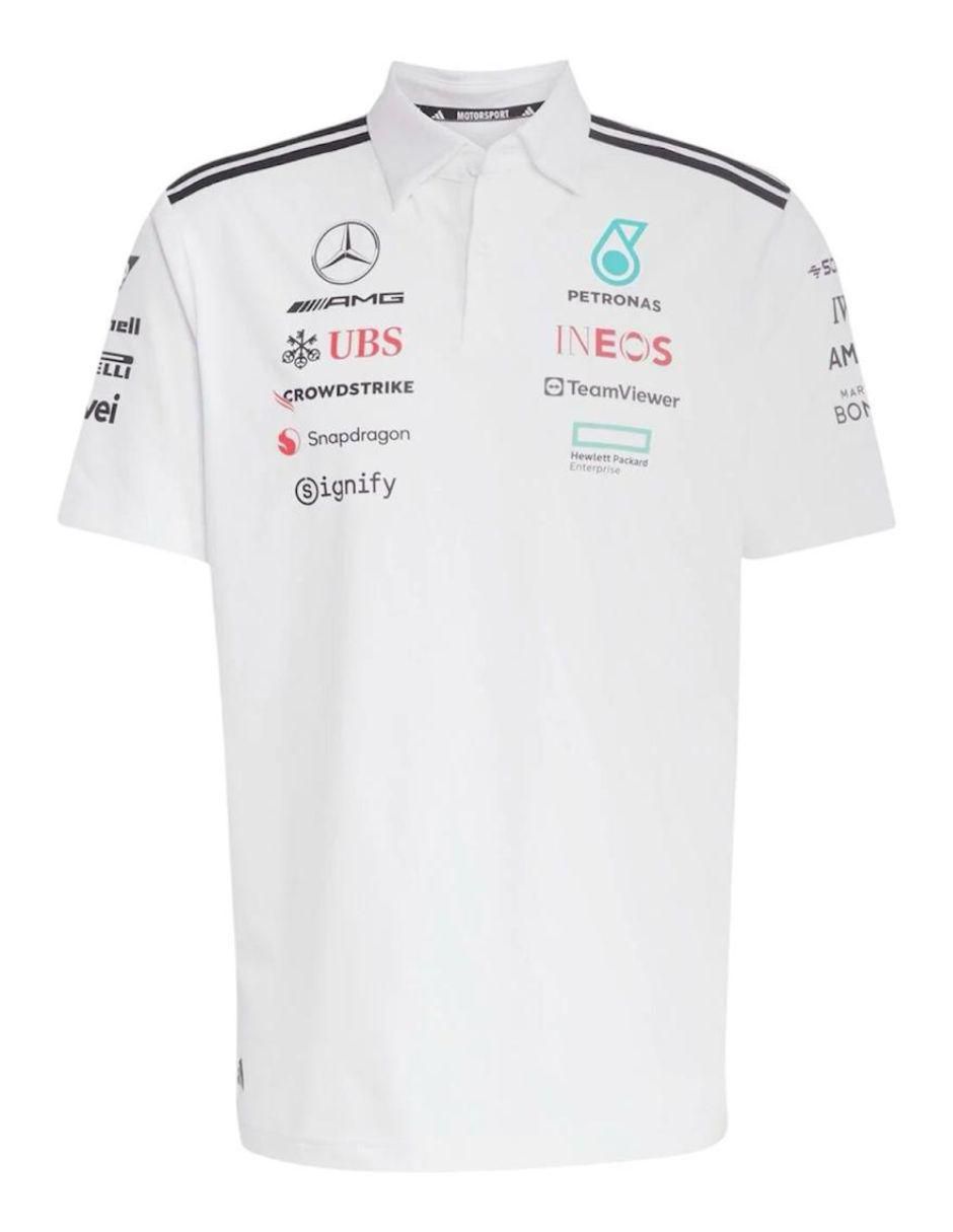 Playera tipo polo motorsport para hombre