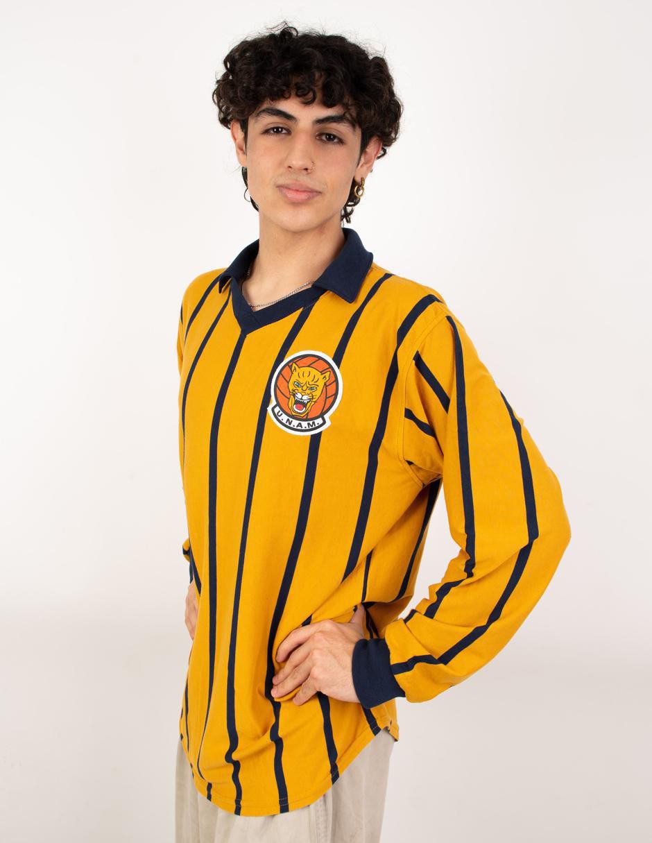 Jersey de pumas de la UNAM conmemorativo de Lionel Messi manga larga para hombre