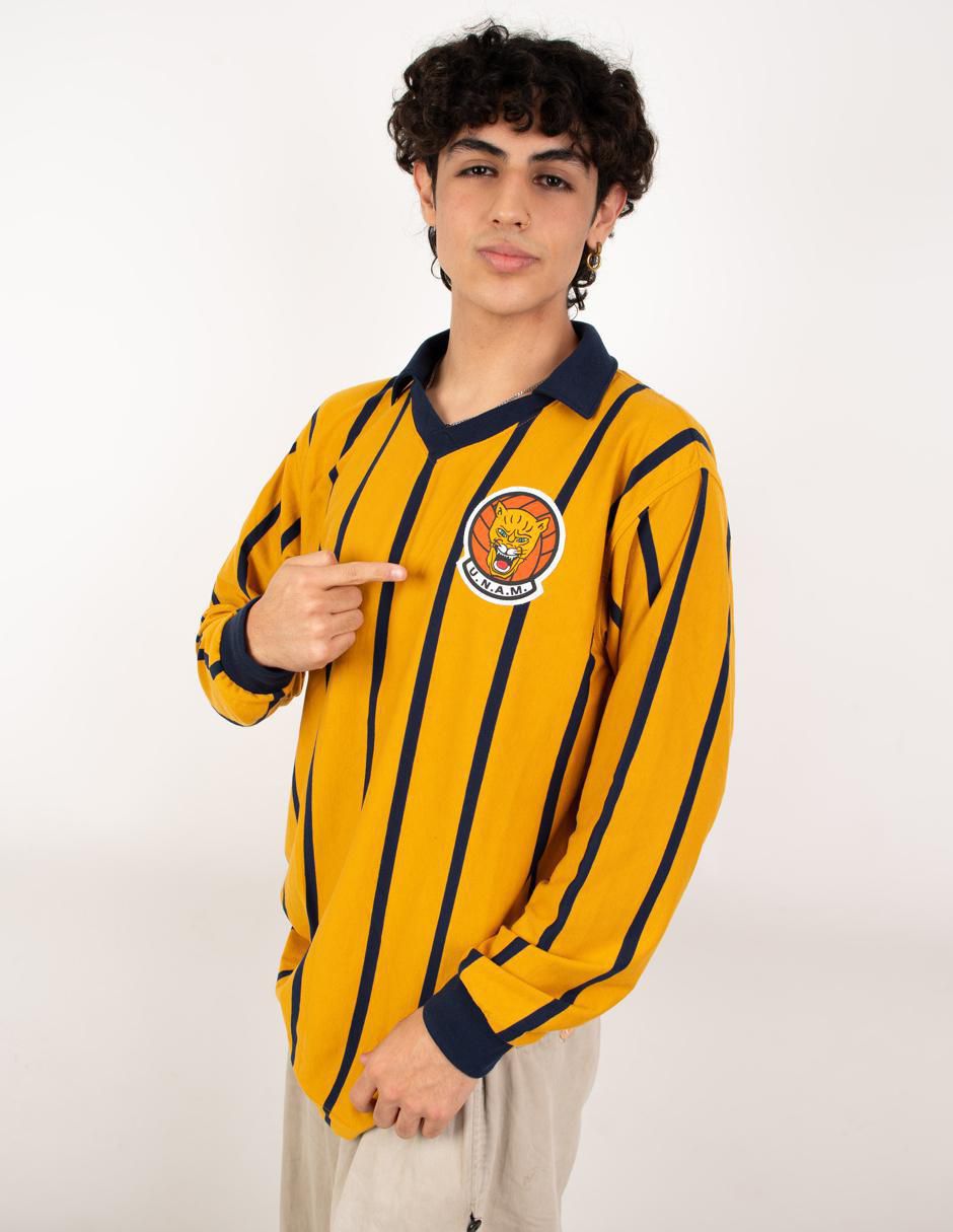 Jersey de pumas de la UNAM conmemorativo de Lionel Messi manga larga para hombre 2