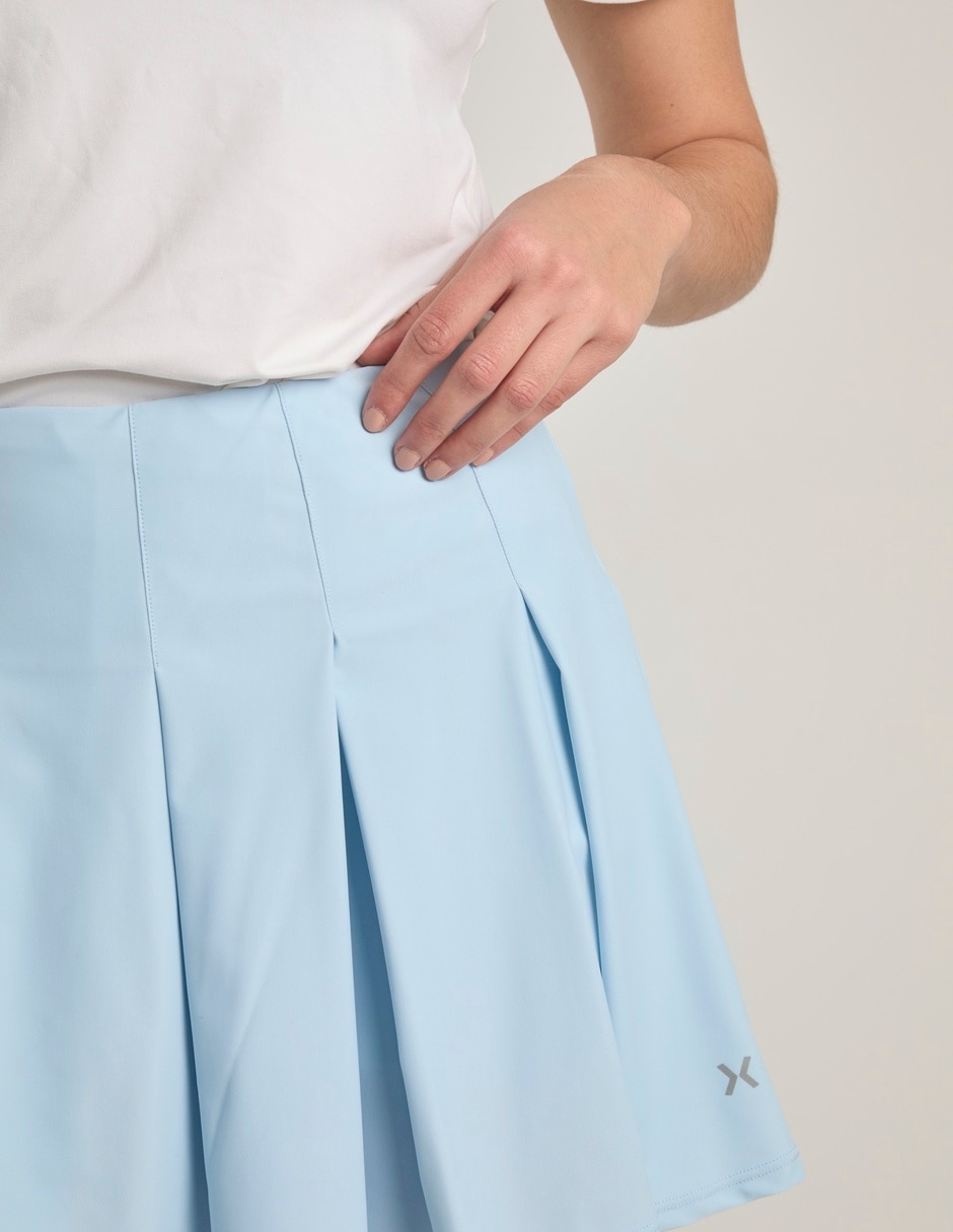 Falda short deportiva X10 para tennis