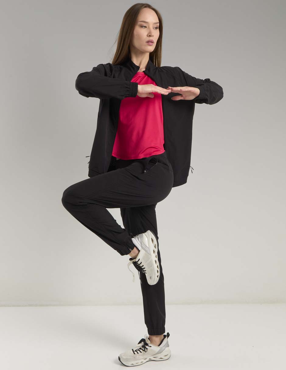 Conjunto deportivo regular X10 con elástico para mujer