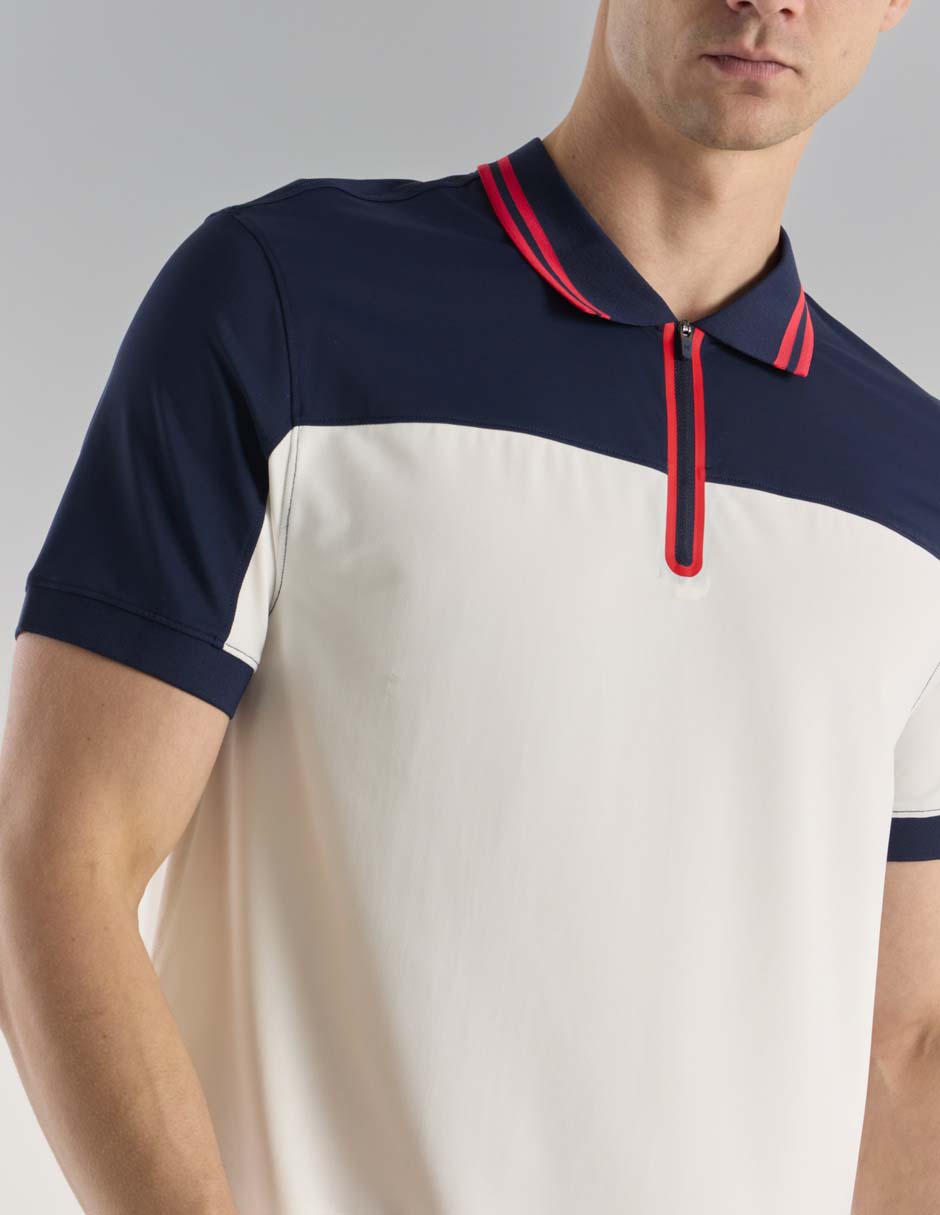 Playera tipo polo tennis para hombre 10