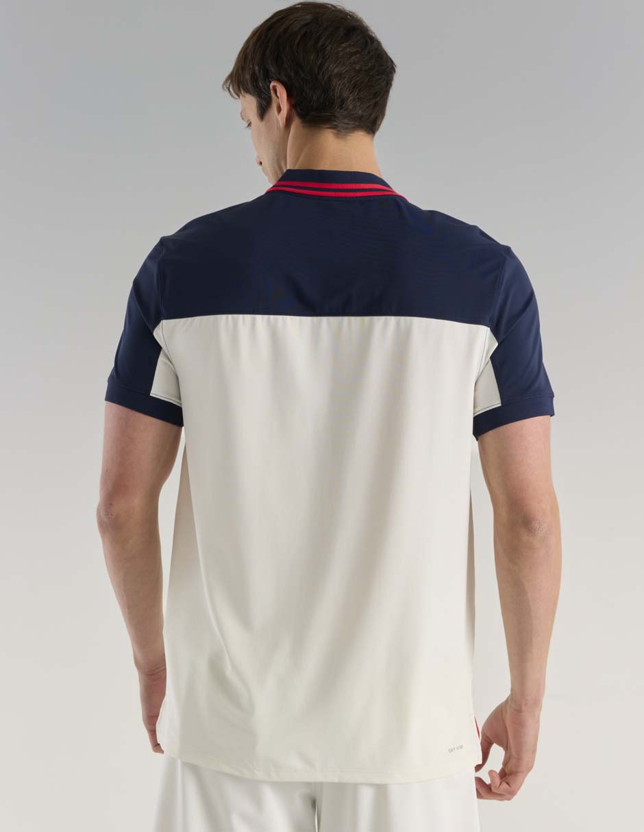 Playera tipo polo tennis para hombre 11