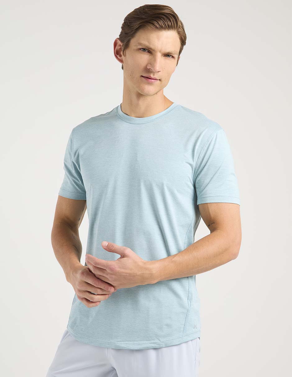 Playera deportiva para tennis X10 de hombre