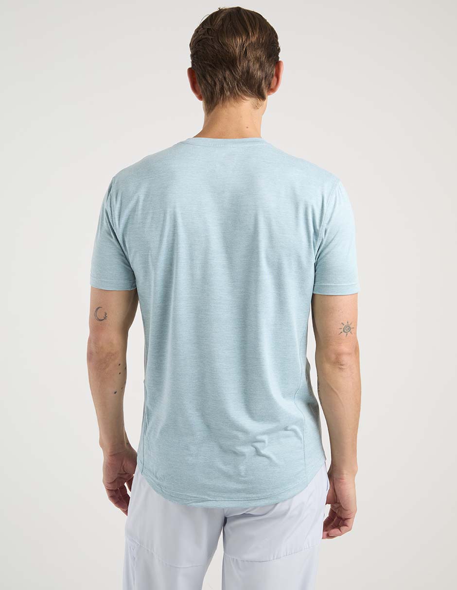 Playera deportiva para tennis X10 de hombre