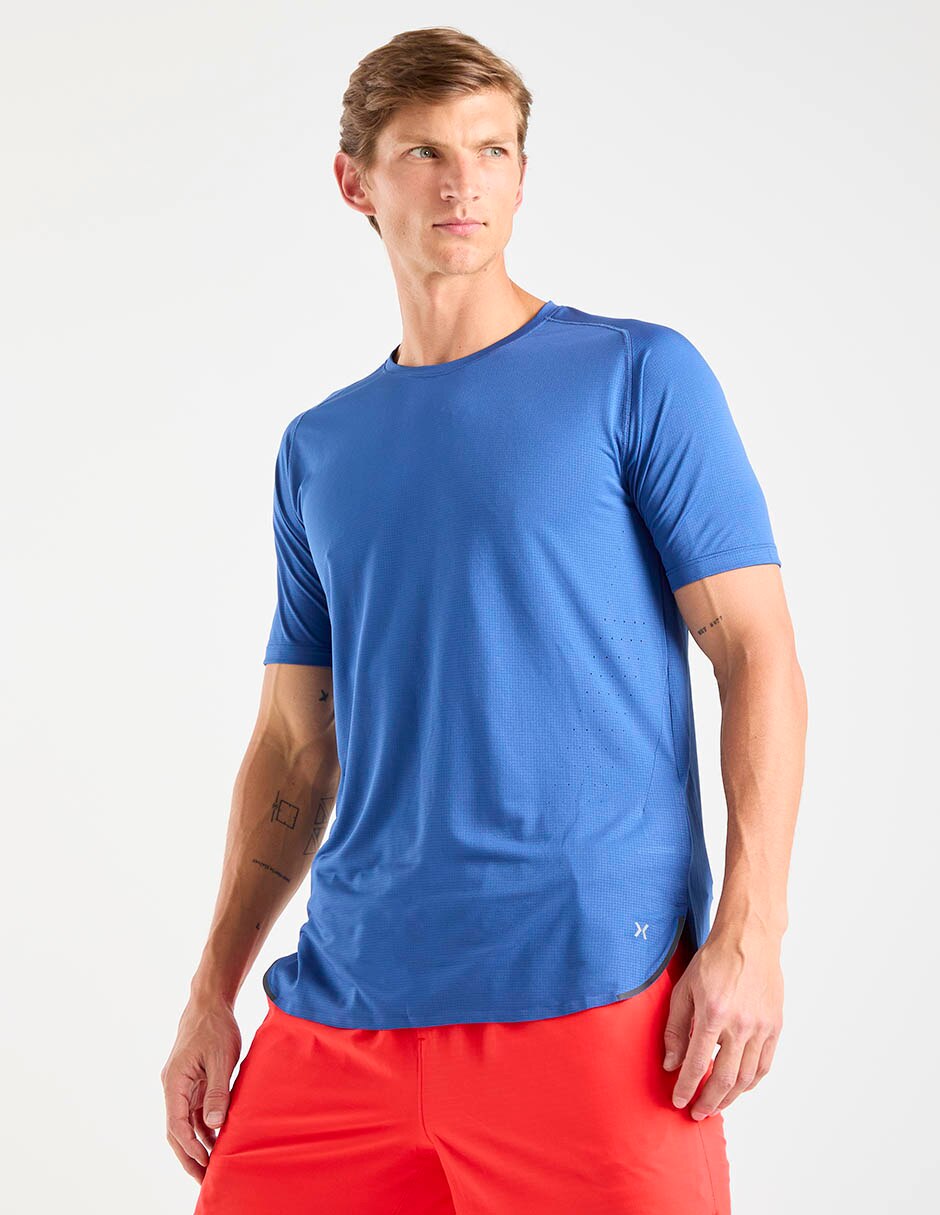 Playera deportiva para correr de hombre 5