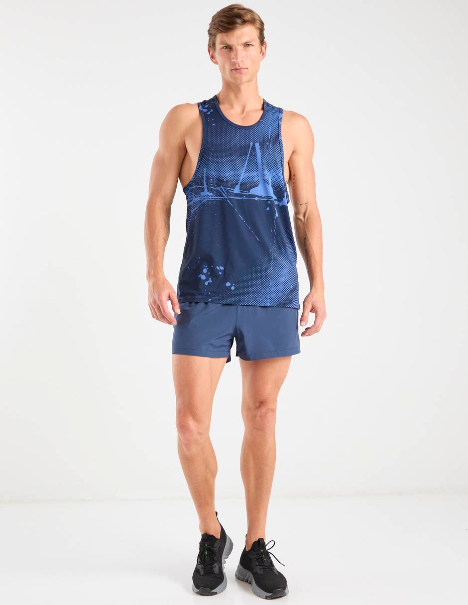 Short con bolsillos X10 para correr hombre