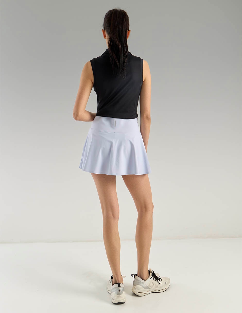 Falda short deportiva X10 para correr mujer