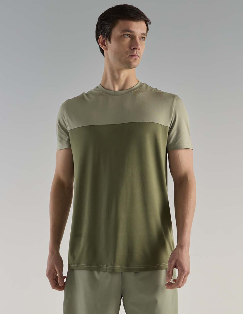Playera deportiva para correr de hombre 1