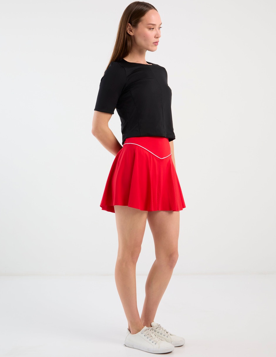 Falda short deportiva para raqueta mujer 3