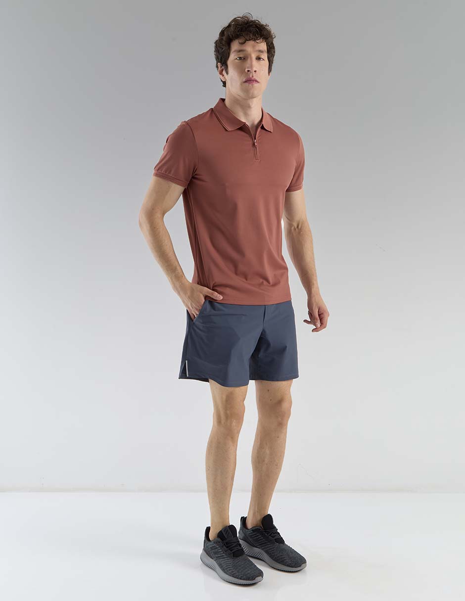 Playera tipo polo raqueta para hombre 4