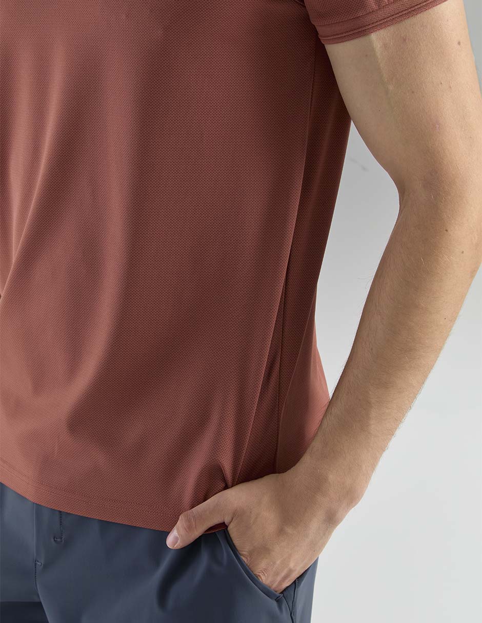 Playera tipo polo raqueta para hombre 2