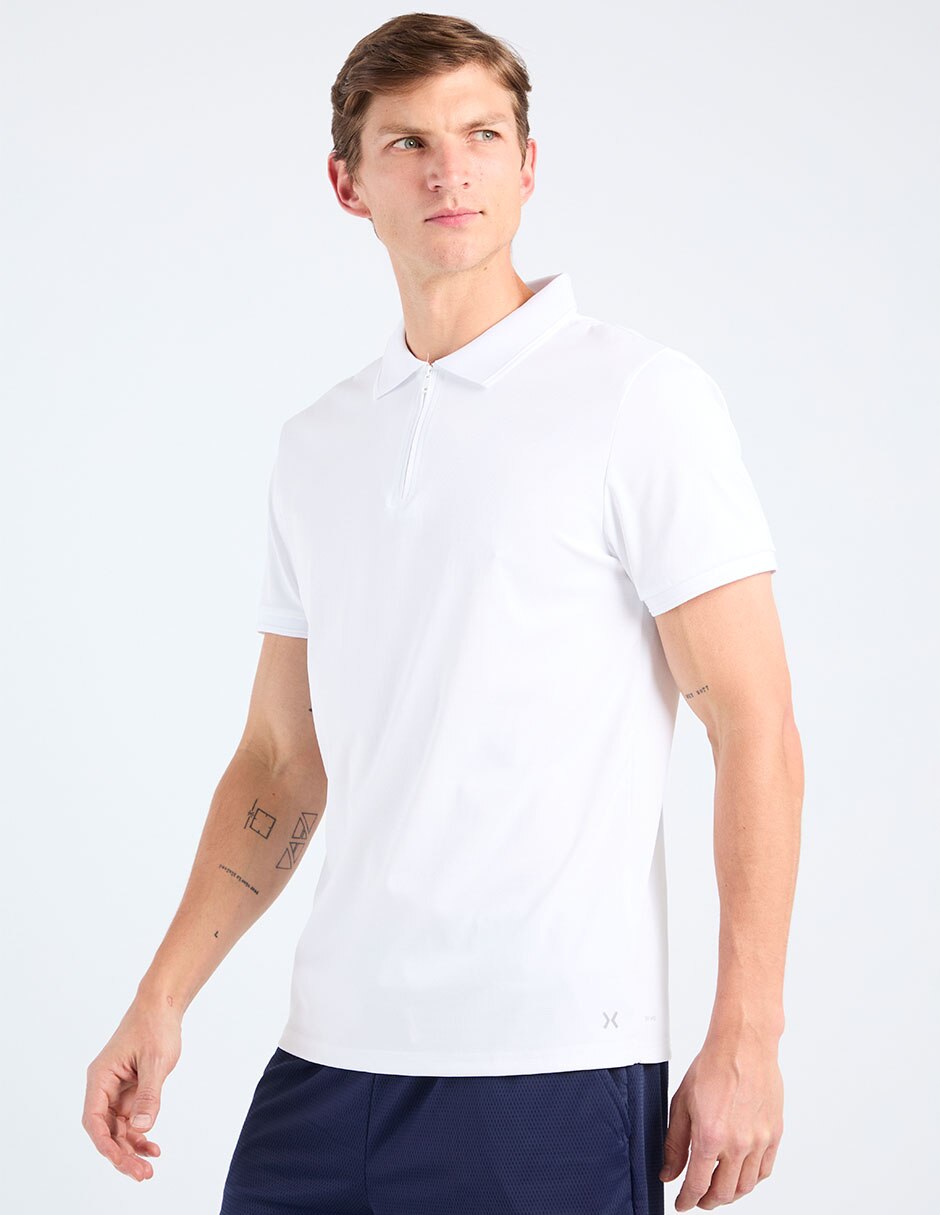 Playera tipo polo tennis para hombre