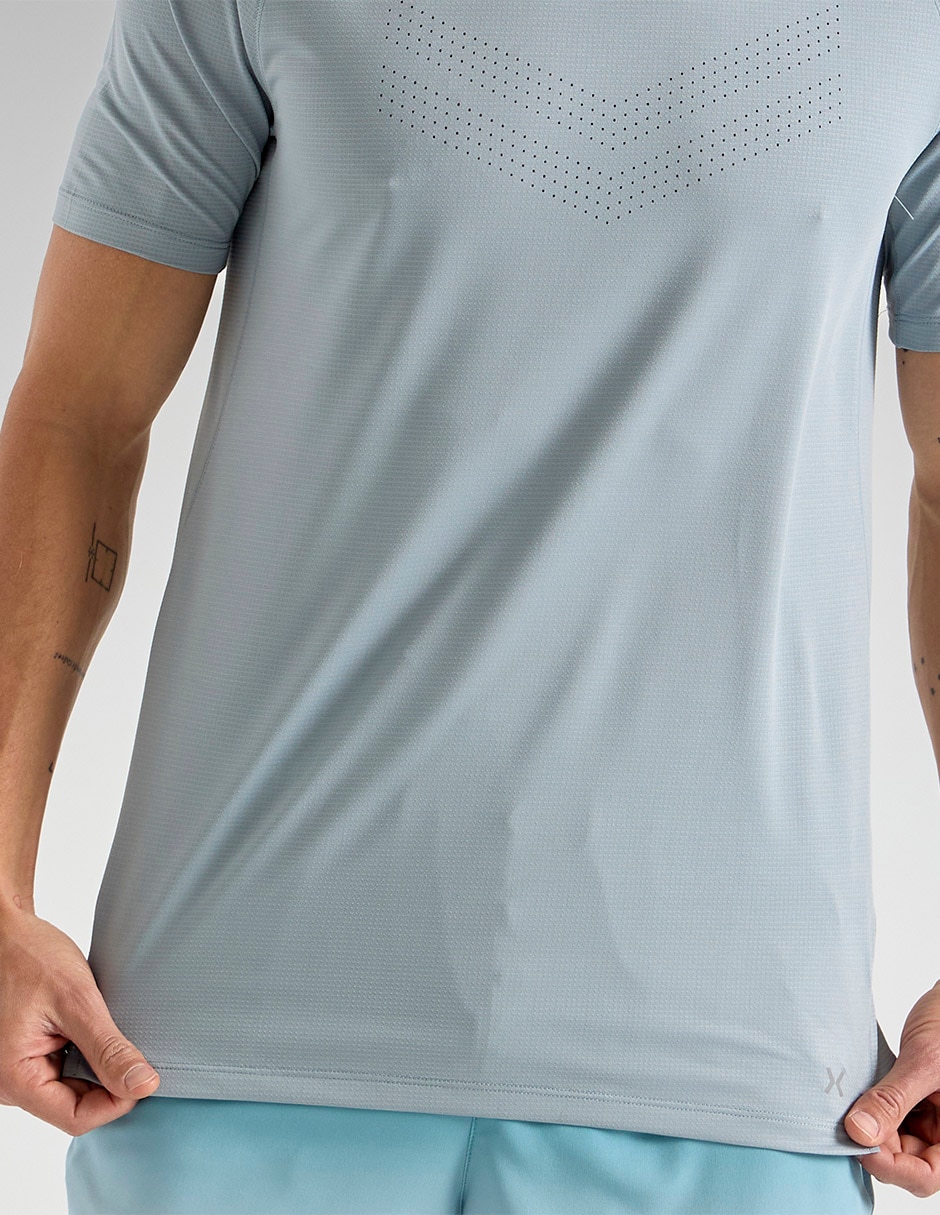Playera deportiva para correr de hombre 4