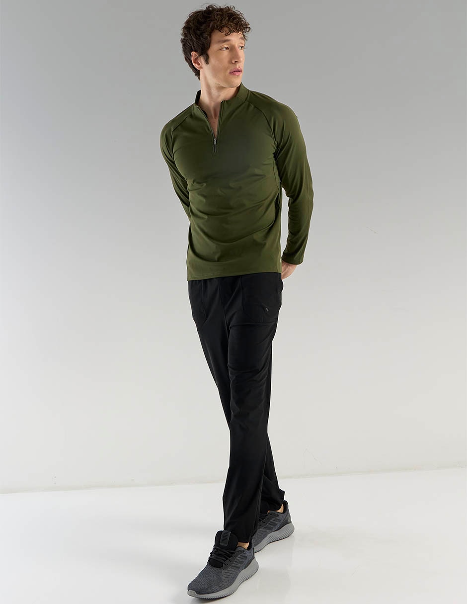 Sudadera X10 con cierre para hombre