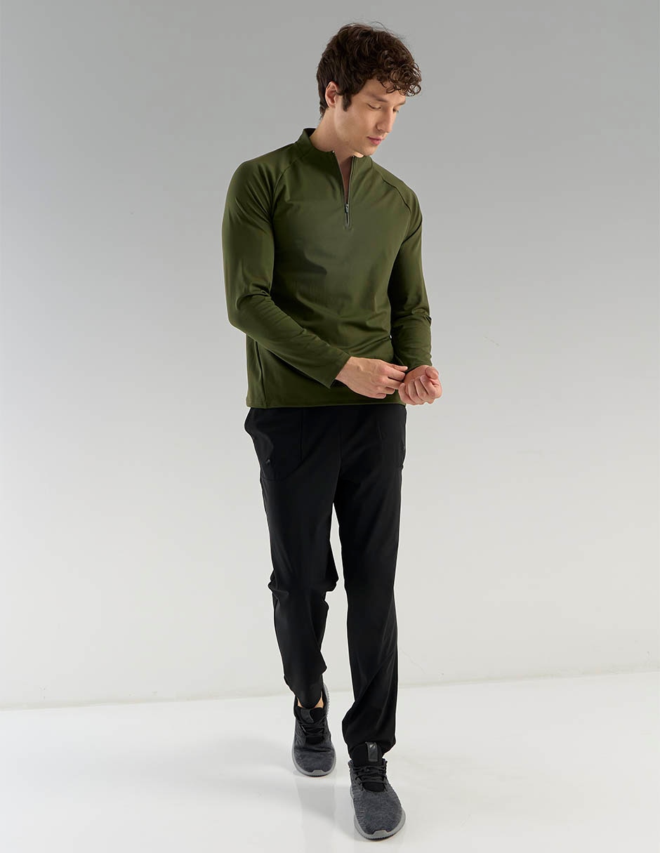Sudadera X10 con cierre para hombre