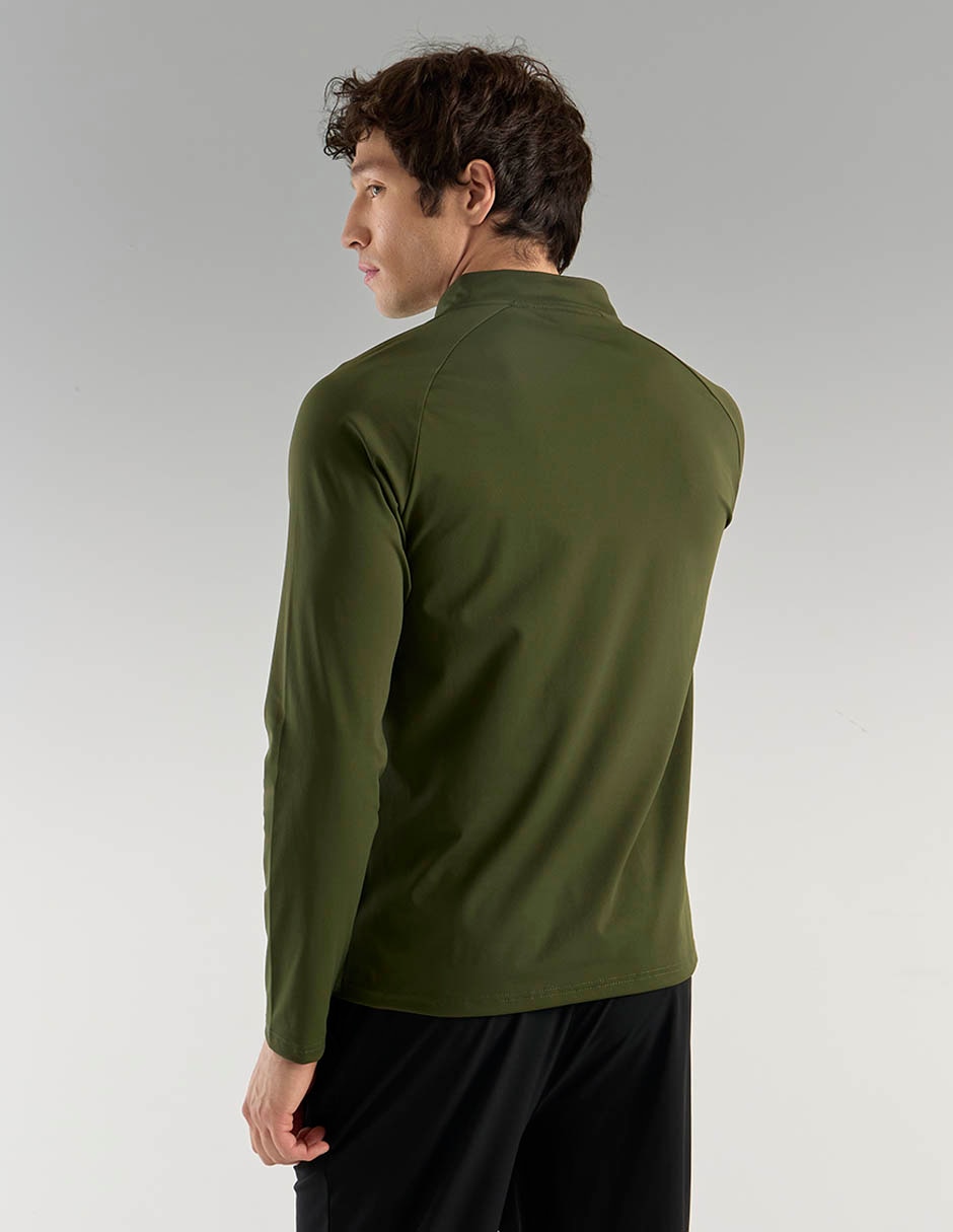 Sudadera X10 con cierre para hombre