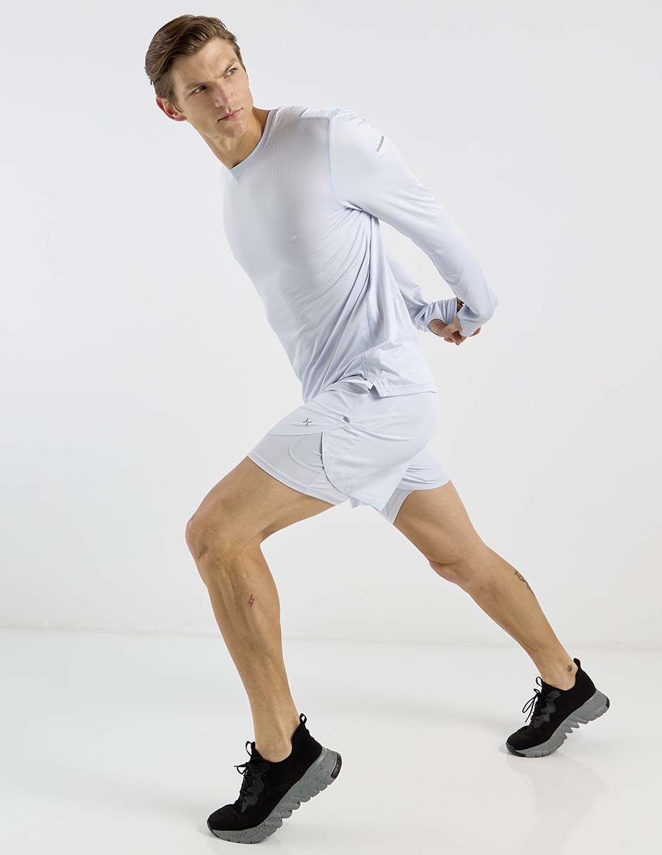 Short bolsa oculta para correr hombre